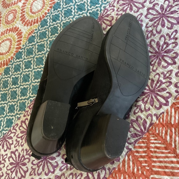 Franco Sarto Black suede booties - Picture 4 of 5